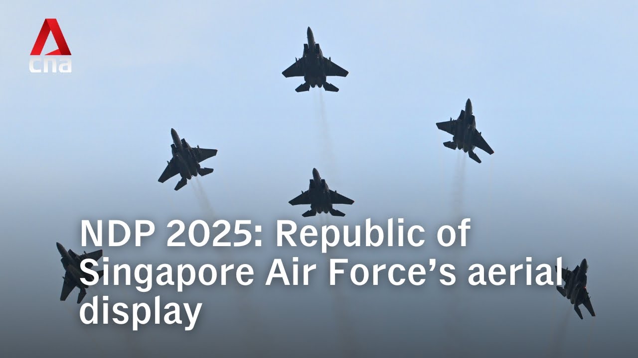 NDP 2025: Воздушное шоу Военно-воздушных сил Республики Сингапур