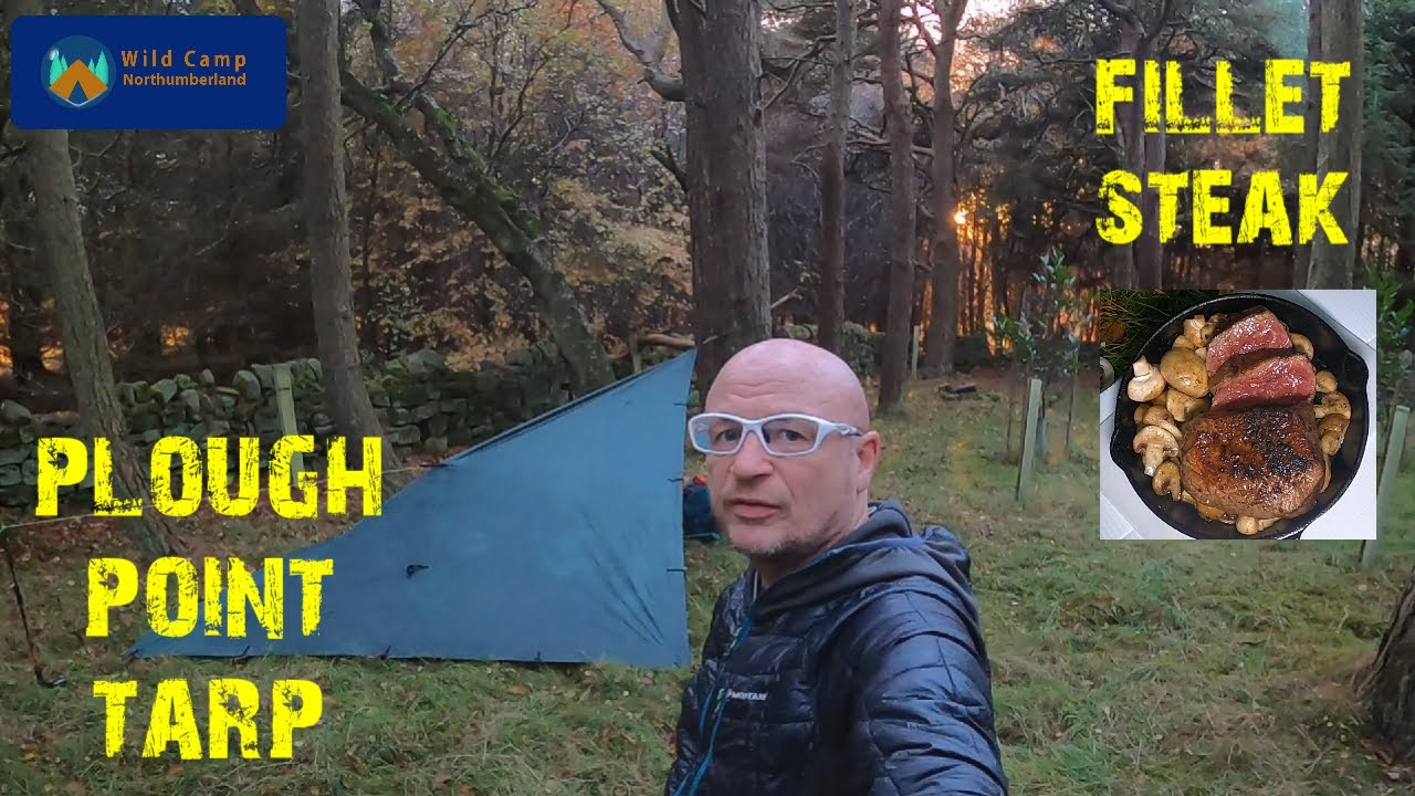 Tarp and bivy with the Alpkit Elan bivy and DD Tarp #wildcamping #northumberland