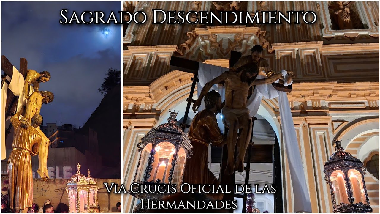 DESCENDIMIENTO // Via Crucis Oficial y Traslado de Regreso a San Pedro // Huelva 2026 4K 