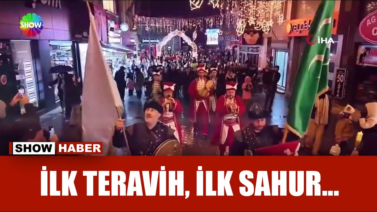 Sokaklarda Ramazan coşkusu!