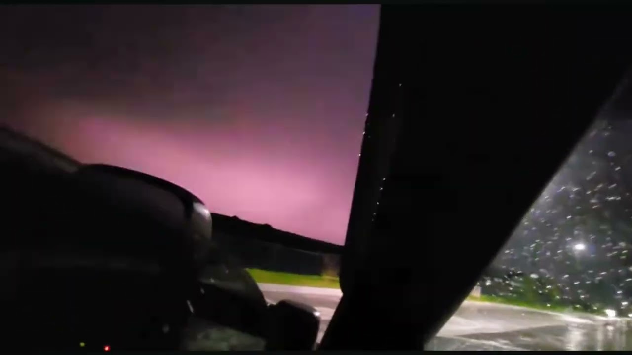 Omaha Nebraska 80+ mph wind, ball lighting, strobe lightning, 2 hour lightning storm. Thanks Dave
