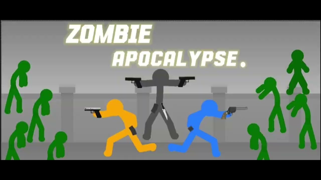 Zombie Apocalypse Last Part | Stick nodes animation