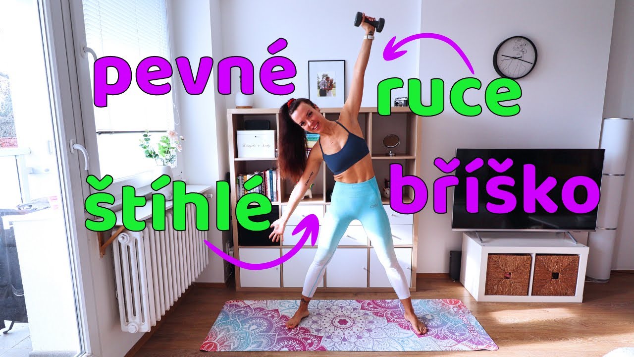 Vytvaruj si RUCE a BŘÍŠKO bez sedů-lehů 🔥