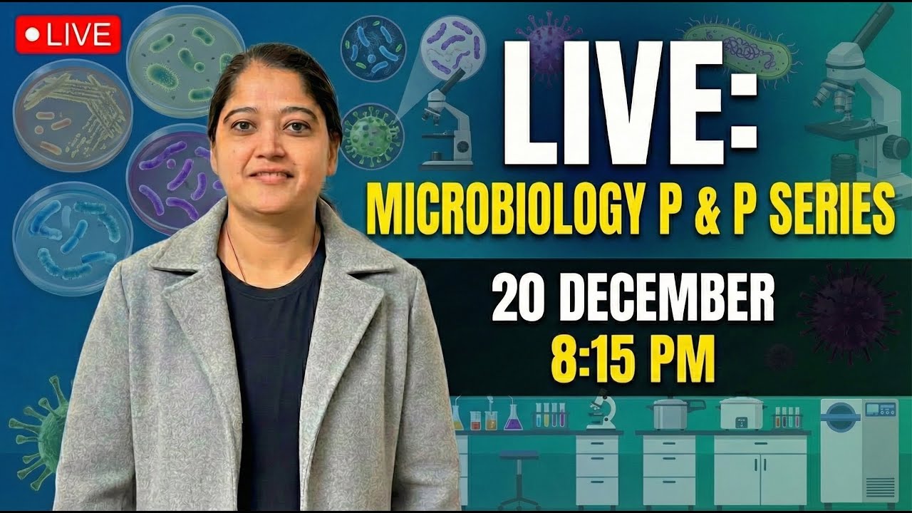 100 MCQ + Microbiology Series | By Dr. Preeti Pareek