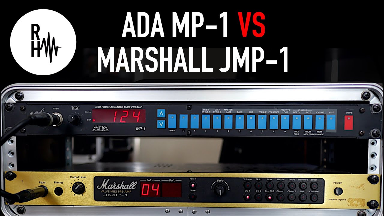 Сравнение/обзор ламповых MIDI-преампов ADA MP-1 и MARSHALL JMP-1