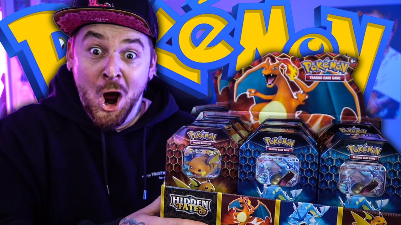 Wir Öffnen HIDDEN FATES TIN BOOSTER BOXEN 😱 Pokemon Karten Opening 🔥