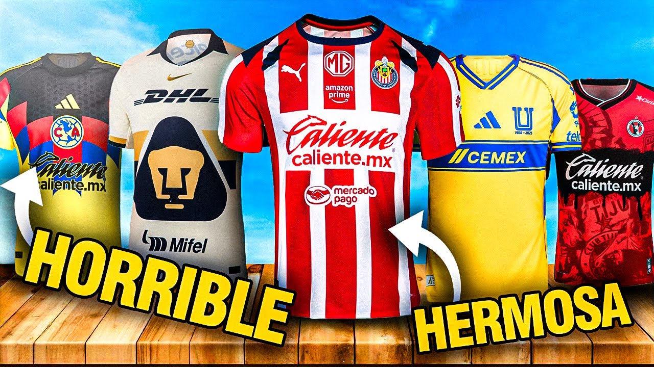 TIERLIST DE LAS CAMISETAS DE LA LIGA MX 25/26