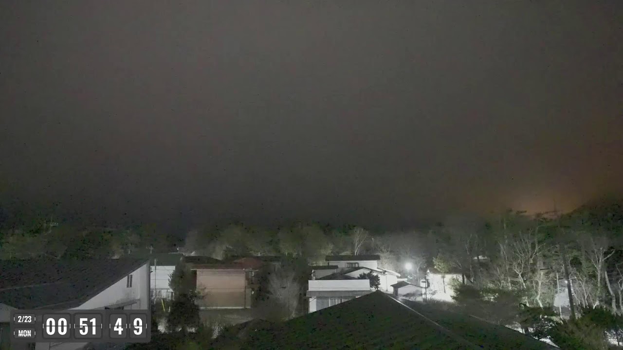 流星の富士山ライブカメラで星空観察！Meteor starry night Mount fuji live camera!