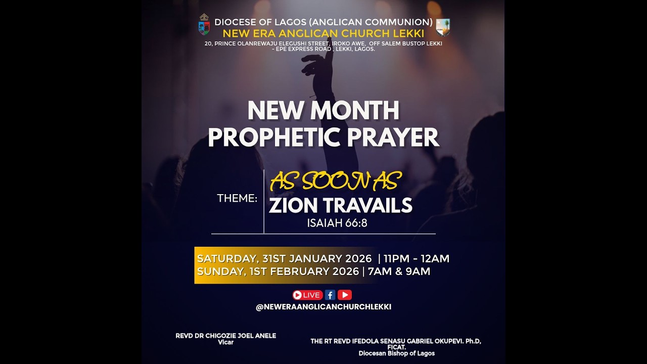 9AM HOLY COMMUNION SERVICE - (SEPTUAGESIMA SUNDAY) SUNDAY 1ST FEBRUARY, 2026.