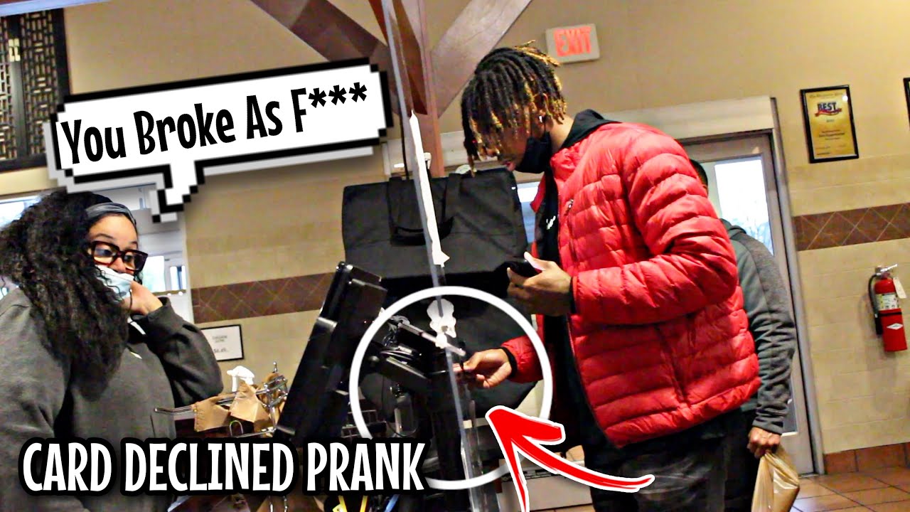 My CARD DECLINED PRANK😳 ** DIDN’T GO AS EXPECTED?!**