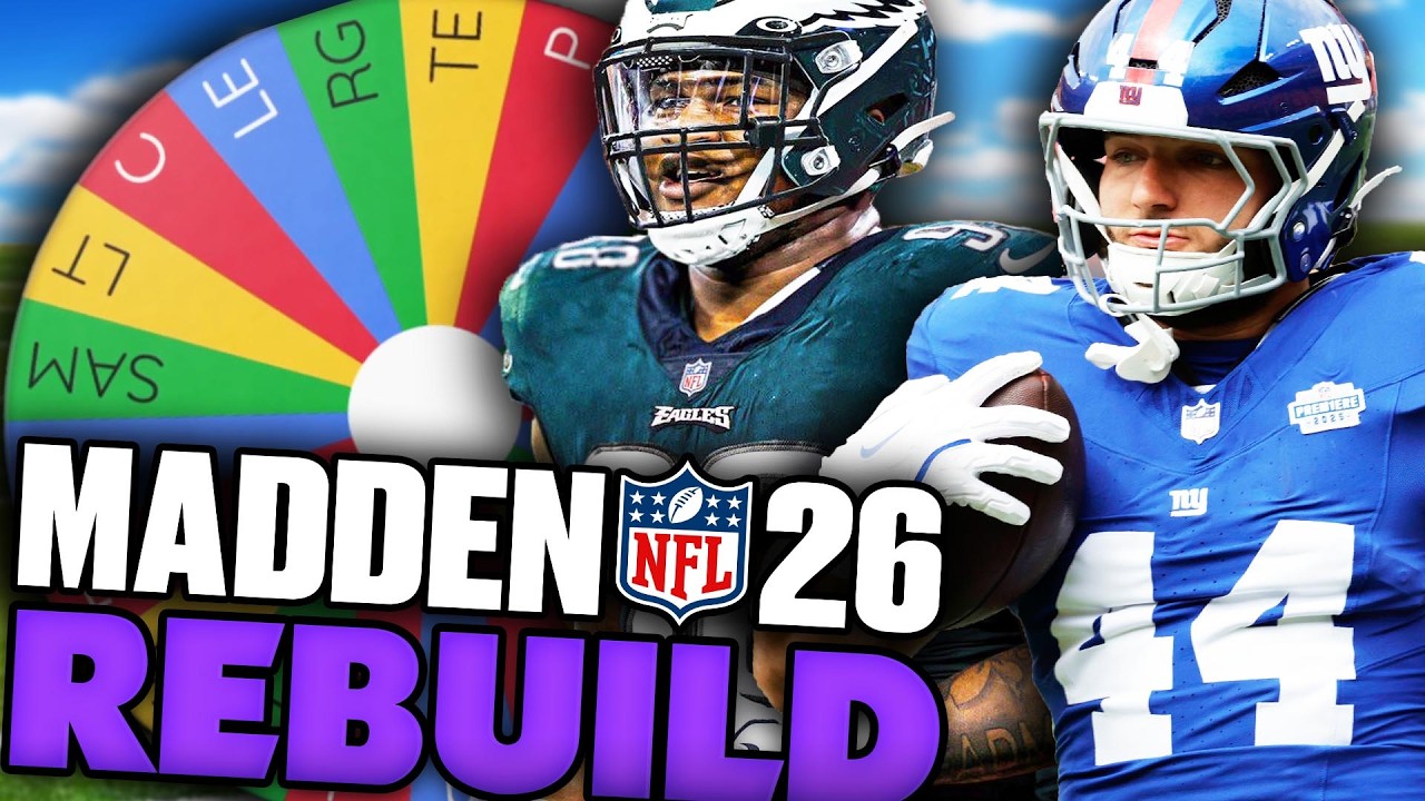 Spin The Wheel 3 Times a Season & Release Those Players! Madden 26 Minnesota Vikings Rebuild