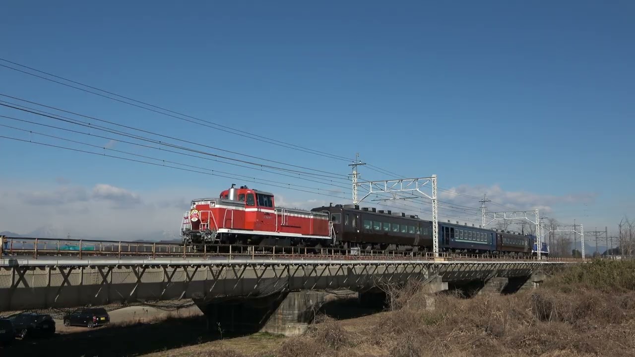 東武鉄道 DL大樹とちぎグルメ号 送り込み回送 東武日光線 楡木～東武金崎 2026/01/24