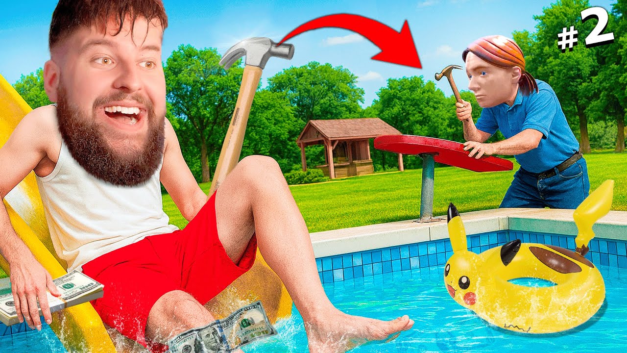 EL PRIMER EMPLEADO DE MI PARQUE ACUÁTICO 🌊 #2