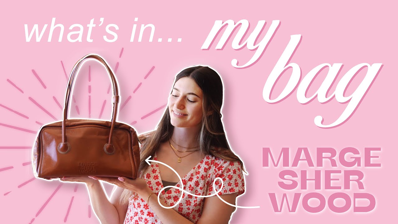 what's in my marge sherwood bag - as an OVER-PREPARER! 👜🎀✨