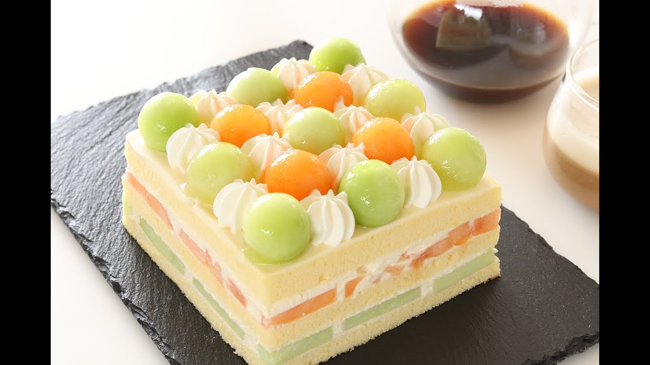 Melon Cake Recipe：メロンケーキの作り方｜OHISAMA-kitchen