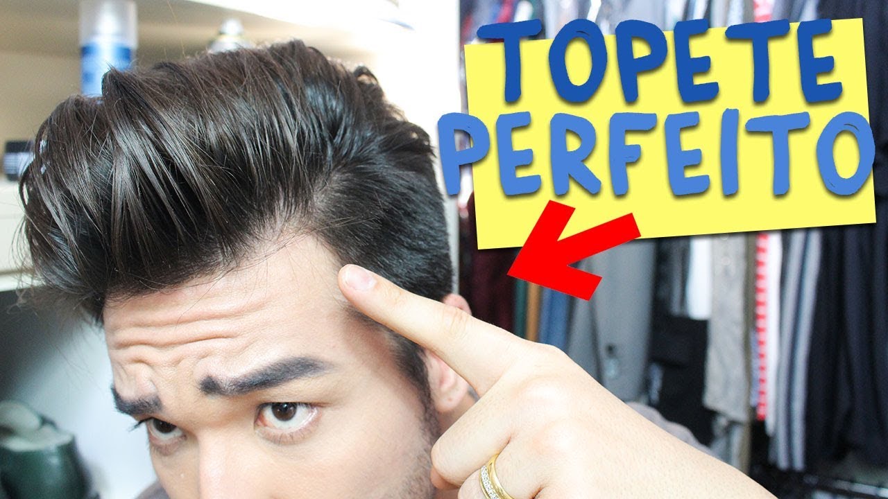 COMO FAZER SEU TOPETE DURAR MAIS TEMPO | TOPETE PERFEITO | PENTEADO MASCULINO