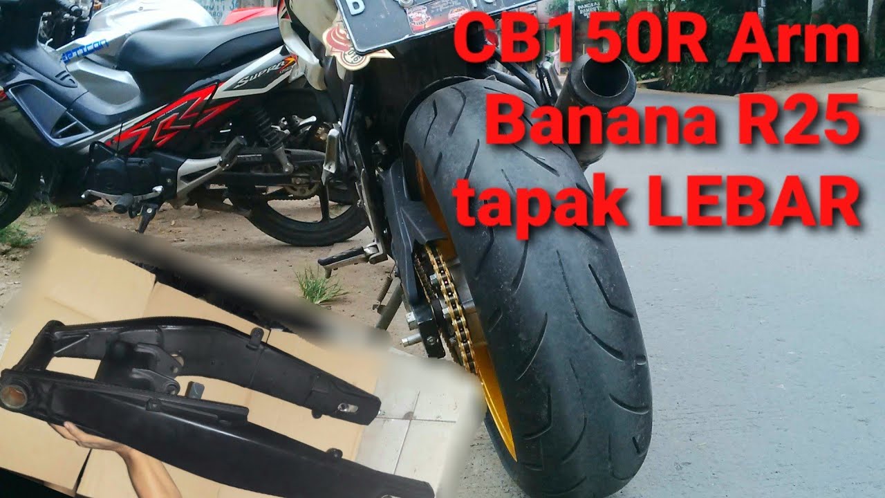 Membuat Swing arm r25 pnp Cb 150r Cbr150 Super lebar Modifikasi motor