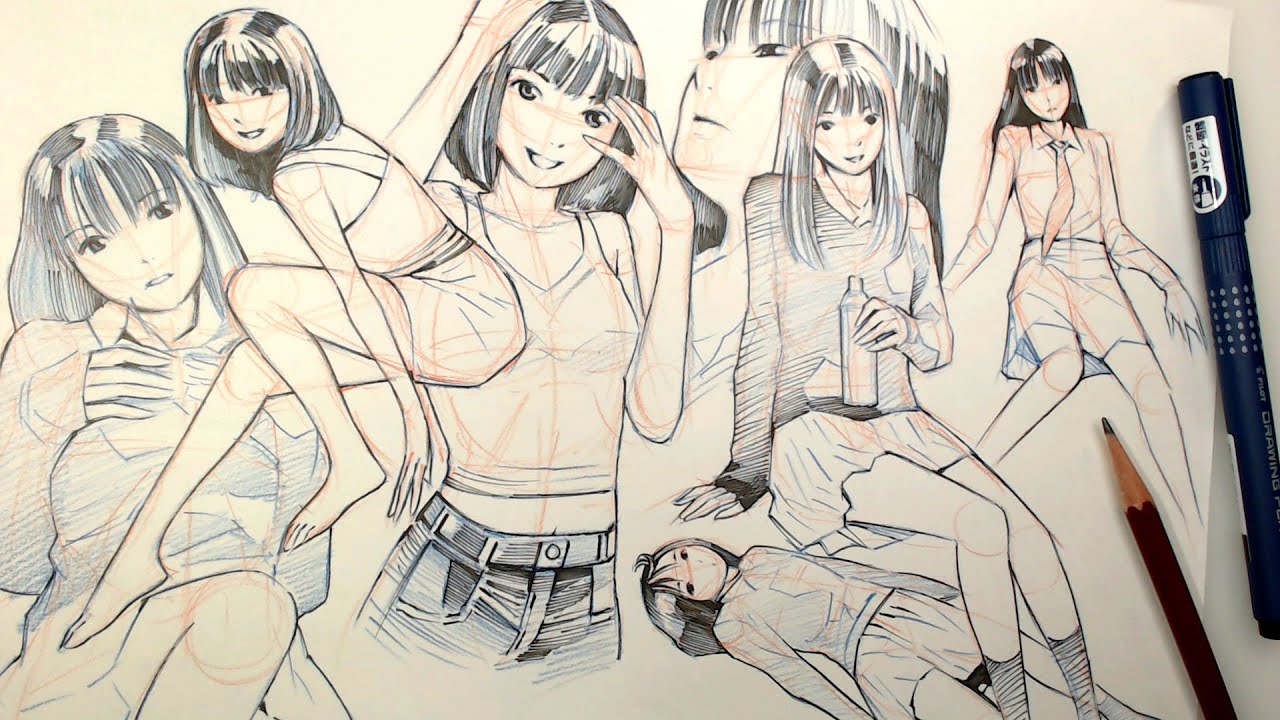始めたら止まらない練習ラクガキ（Practice drawing ）