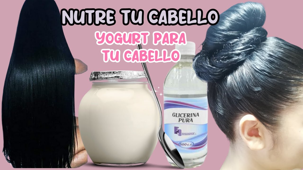 YOGURT PARA EL CABELLO - NUTRE Y DESENREDA | Aleja Mora