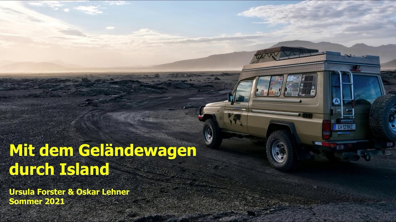 Mit dem Geländewagen durch Island