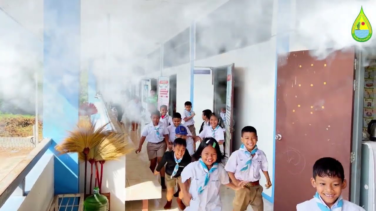 ซ้อมแผนเผชิญเหตุอัคคีภัย โรงเรียนบ้านหนองไผ่
