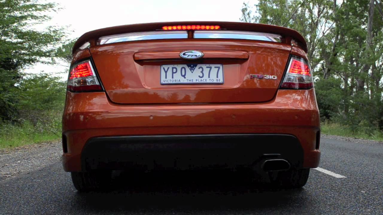 2012 FPV F6 MkII start up and acceleration - auto