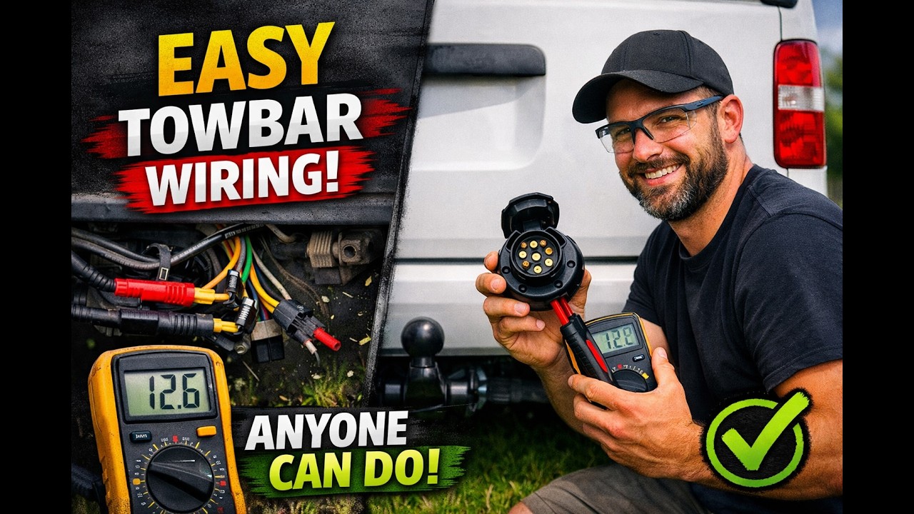Easy VW Caddy Towbar Wiring Anyone Can Do
