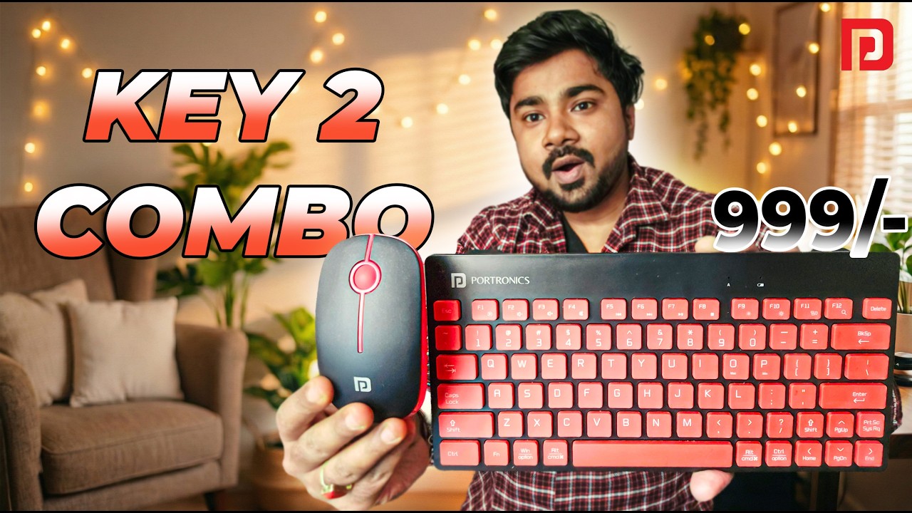 Best Wireless Keyboard Mouse Combo | Portronics Key2 combo | Unboxing review