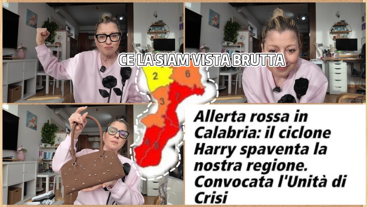 NOTTATA DA INCUBO : ALLERTA ROSSA E TANTA PAURA ! Sto 2026 comincia molto male ! #vlog 