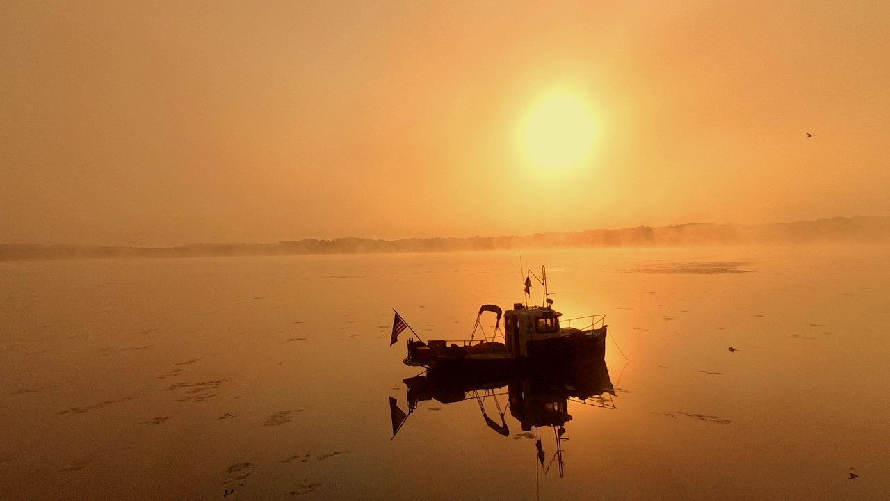 Туманные дни на моем буксире Ranger Tug 21