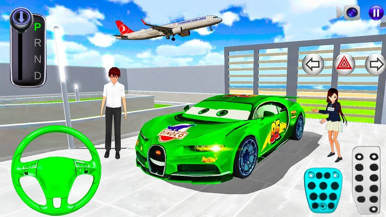 🔥 EPIC GREEN SUPERCAR DRIVE | 3D Driving Class Gameplay 2026 🇺🇸Car Driving Game | GaMiNg WiTh ArYaN 