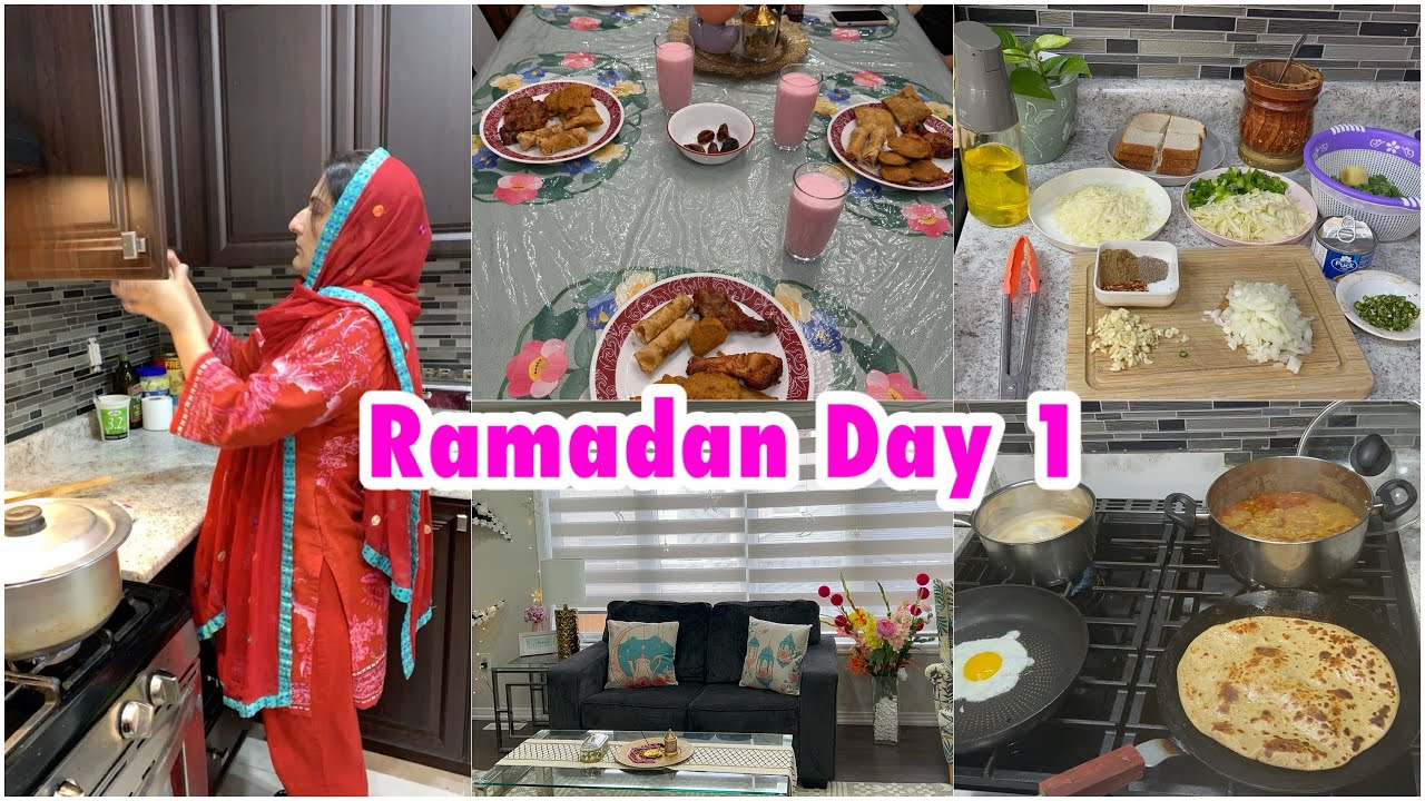 Ramadan Day 1 in Canada🌙Sehri to Iftar Routine with Kids 2026 #pakistanidesimomvlogs #food #ramadan 