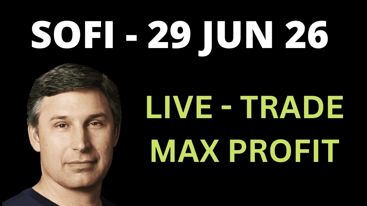 Sofi Stock Live Trade Today - $SOFI Stock #Trading Strategy Step By Step Process to Max Returns!