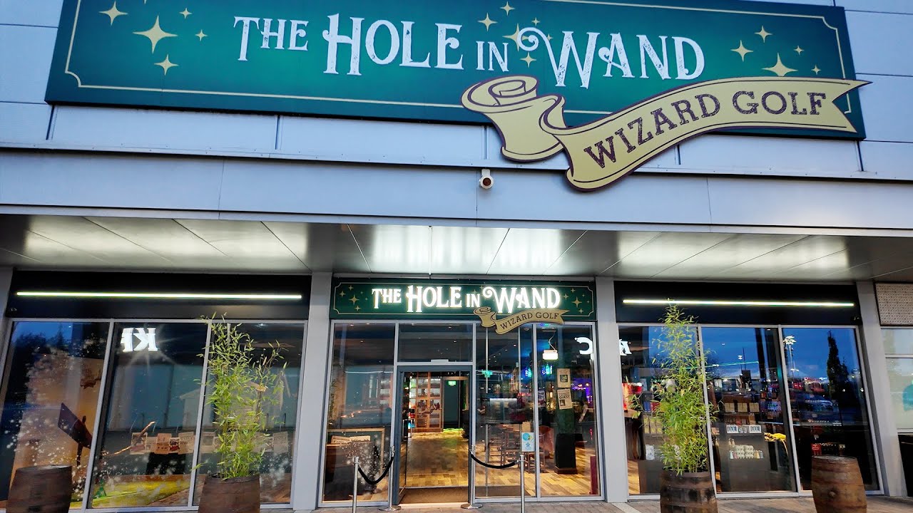 Harry Potter golf at The Hole In Wand, Dalton Park