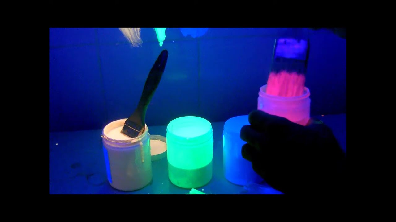 Pintura Luz Negra: ¡Efectos Vibrantes y Visibles Bajo Luz UV