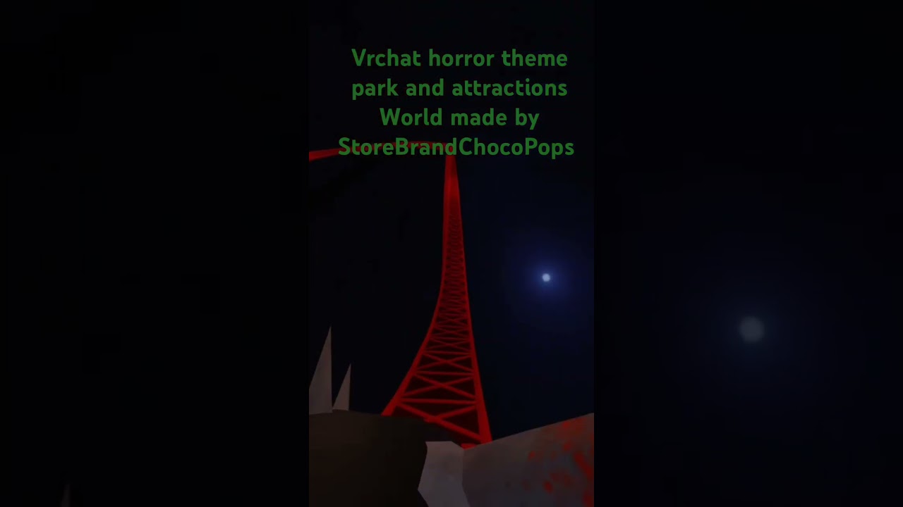 Vrchat theme parks world #horror #vr #vrchat #vrchatworlds