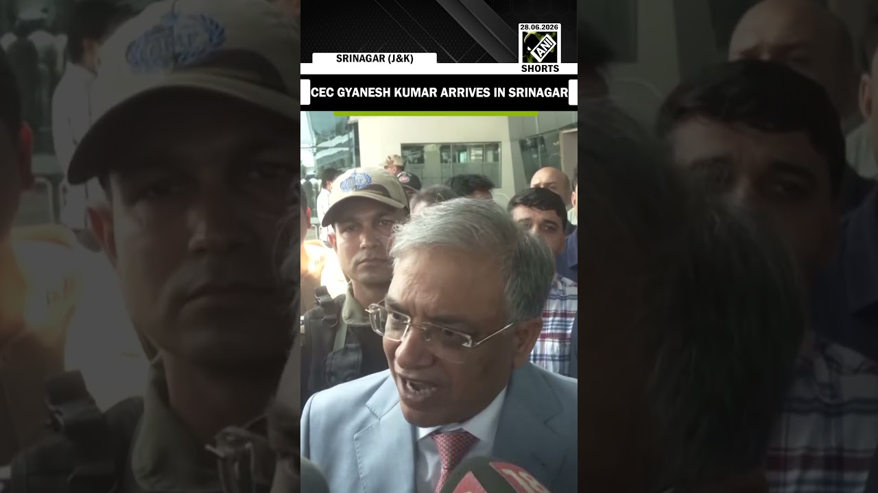 Chief Election Commissioner Gyanesh Kumar arrives in Srinagar, set to interact with BLOs
