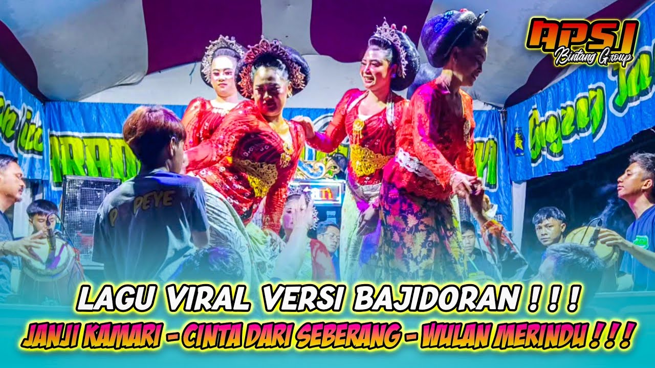 JANJI KAMARI - CINTA DARI SEBERANG - WULAN MERINDU || LAGU VIRAL VERSI BAJIDORAN || BINTANG GROUP❗❗❗