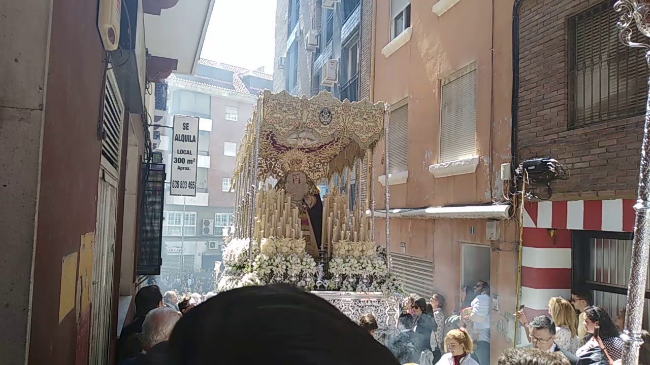 María Santísima de la Paz en la Cuesta de Belén (Jaén, 2019)