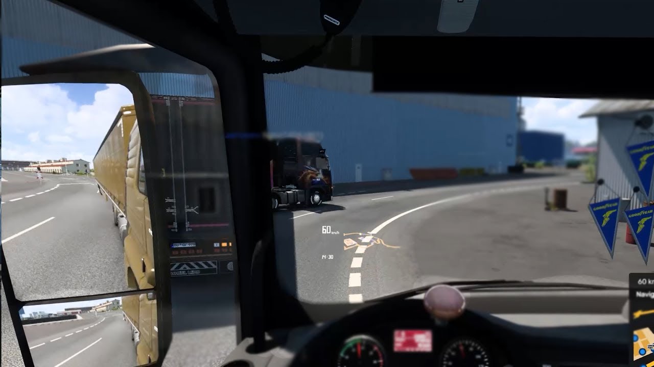 Idiot drivers on the road in truckersmp part 5