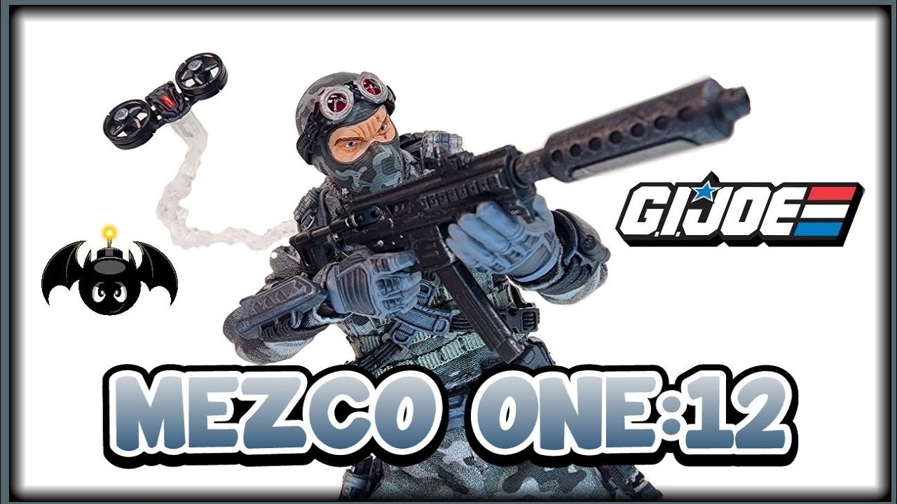 Mezco Toyz One:12 Collective G.I. Joe Firefly Action Figure Review.