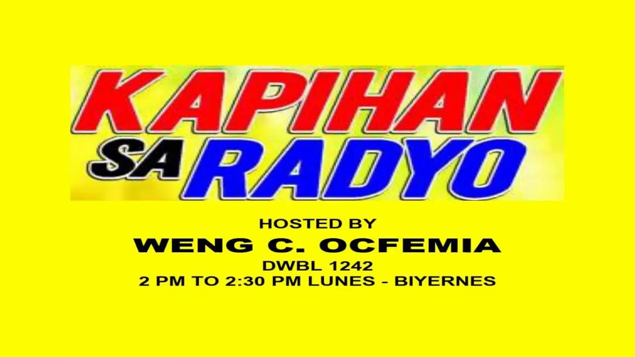 KAPIHAN SA RADYO MARCH 16 2026