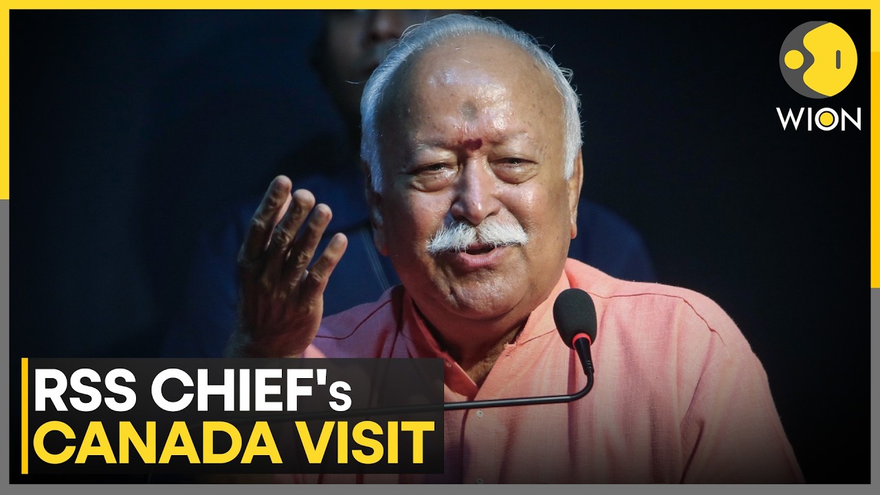 Over 100 Canadian Groups Back Mohan Bhagwat, Warn Ban Could Be Seen As Anti-Hindu | WION