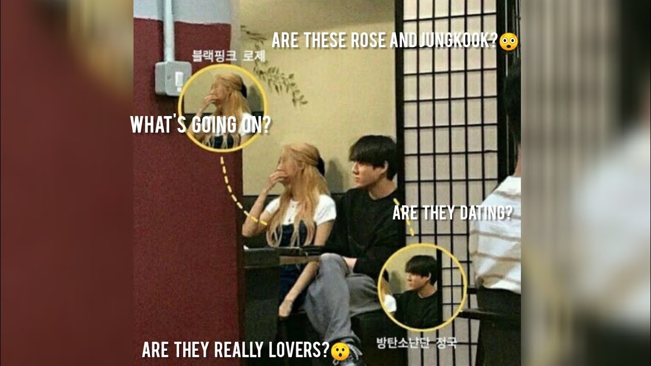 Are rose and jungkook real? This video will clear up your confusion 👐