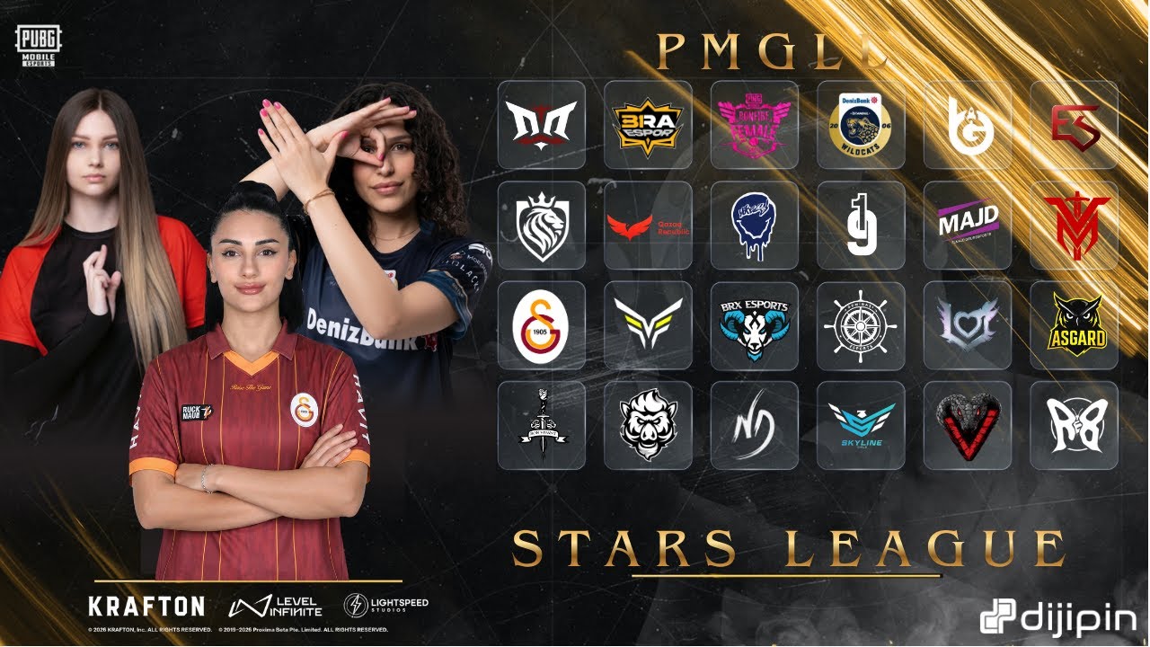 PUBG MOBİLE GLOBAL LADY LEAGUE 3. SEZON STAR LEAGUE AŞAMASI 1. GÜN #pubgmobile