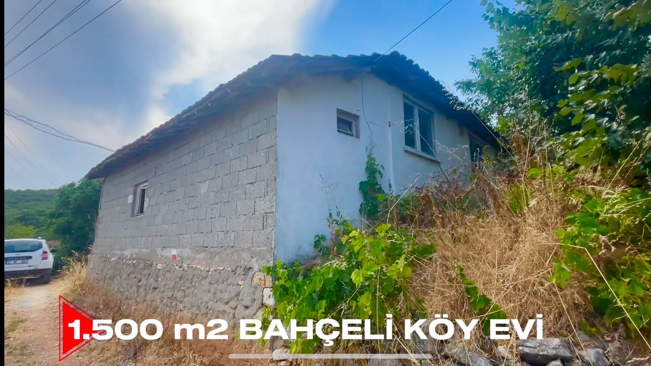 MÜSTAKİL BAHÇELİ SATILIK KÖY EVİ ARSA FİYATINA