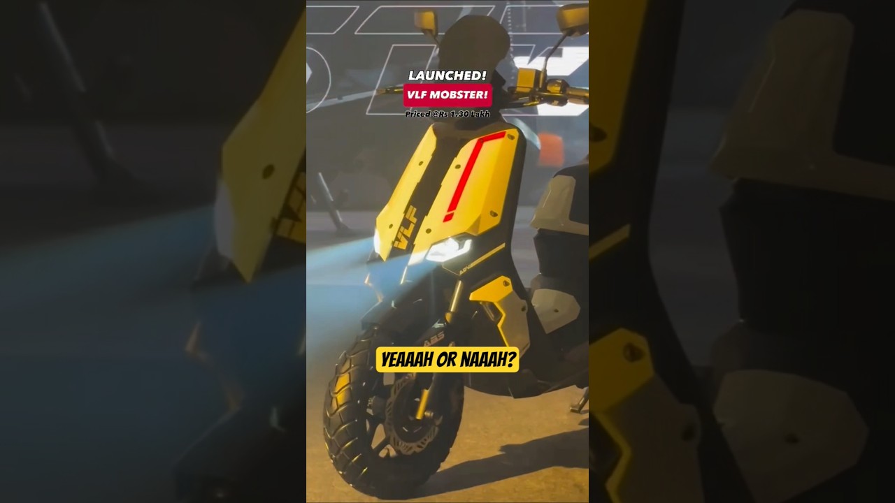 vlf mobster 135 launched! #motohaus #vlfmobster #125cc #petrolscooter #newlaunch