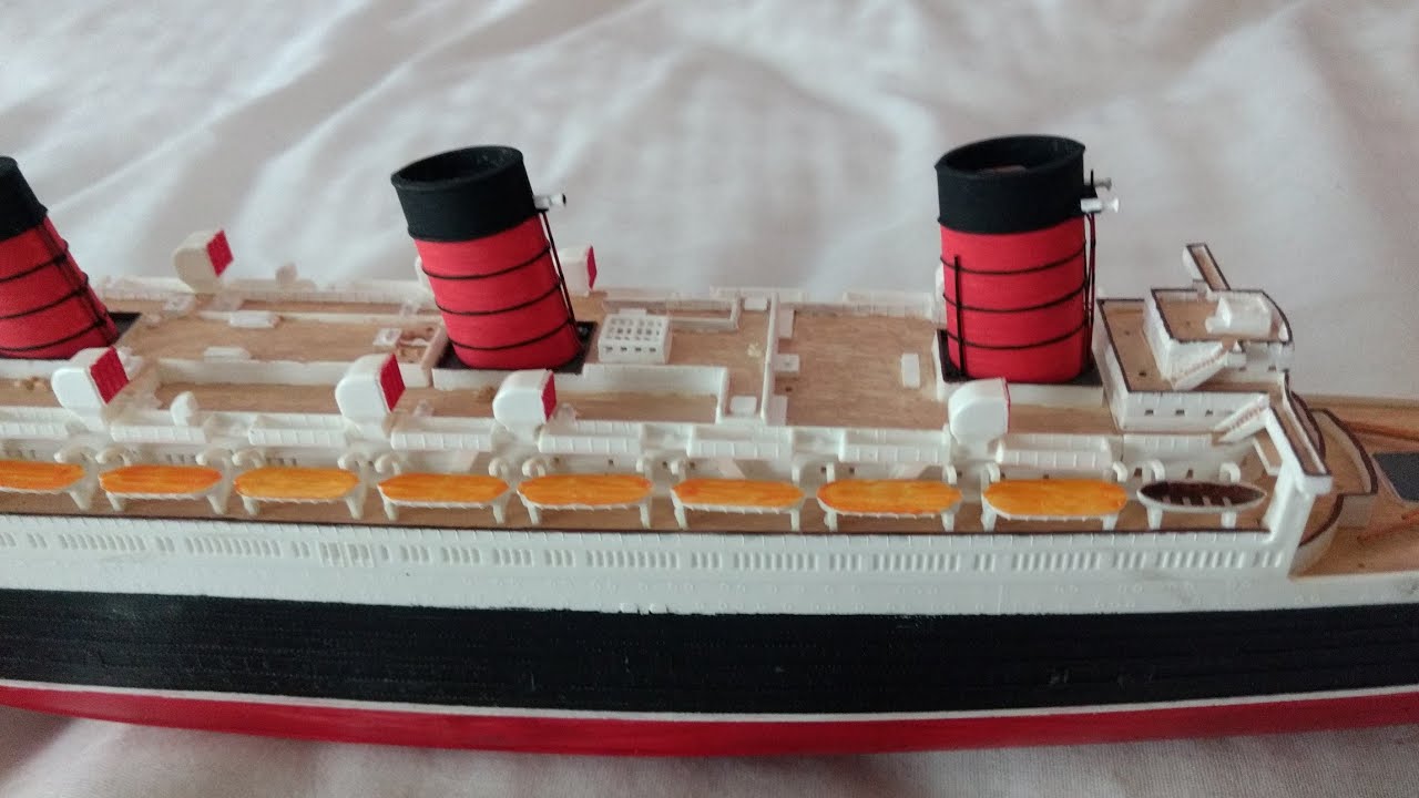 RMS Queen Mary 1/600 part 3.
