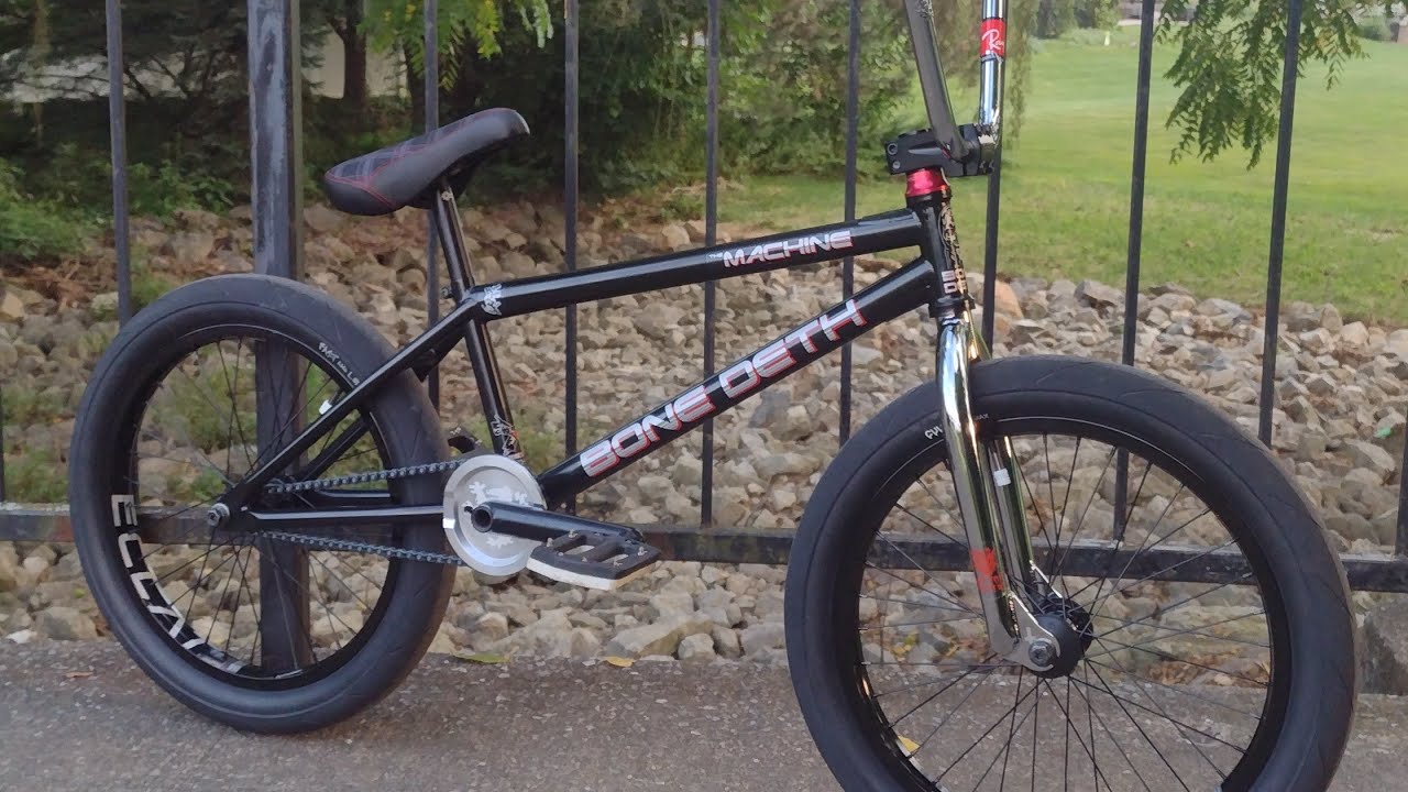 Bone  Deth MACHINE bike check  at RPO Bmx