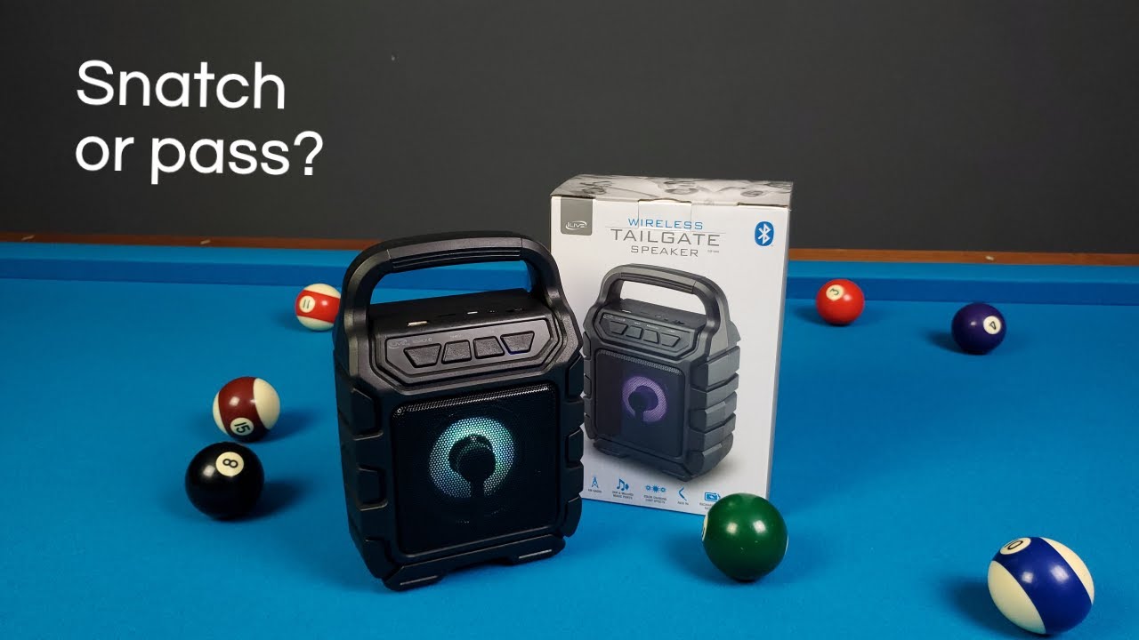 A Mini Partybox Speaker for Only $15?! | iLive Wireless Tailgate Speaker | Is It Worth It?